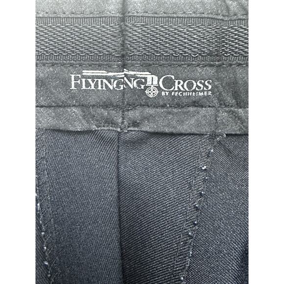 Flying Cross Mens Size 38R 31” Inseam Dark Blue Dress Pants Straight Leg - Picture 6 of 14